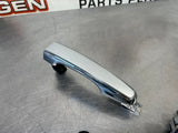 08-09 PONTIAC G8 FRONT LH DRIVER SIDE EXTERIOR DOOR HANDLE SILVER OEM #611