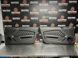2011 FORD MUSTANG GT BLCK INTERIOR DOOR PANELS OEM #856