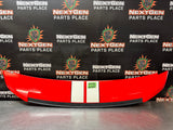 2012 MUSTANG GT500 RED WHITE STRIPES SPOILER WITH FLAP BR3V-6341602-BA OEM #1348