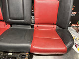 08-09 PONTIAC G8 REAR RED/BLACK LEATHER SEATS OEM #1590