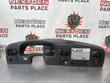 2005 FORD F250 F350 BLK DASH RADIO CLUSTER BEZEL TRIM LOADED OEM #529