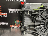 2005 C6 CORVETTE AUTOMATIC RADIATOR, FAN, AND CONDENSER OEM #1030