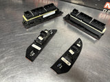 2011 CHEVY SILVERADO 2500HD CREW CAB WOOD POWER WINDOW SWITCHES OEM #1304