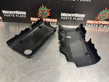 99-04 C5 CORVETTE 5.7L LS1 SINGLE FEED ENGINE COVERS 12561502 12561503 #W411