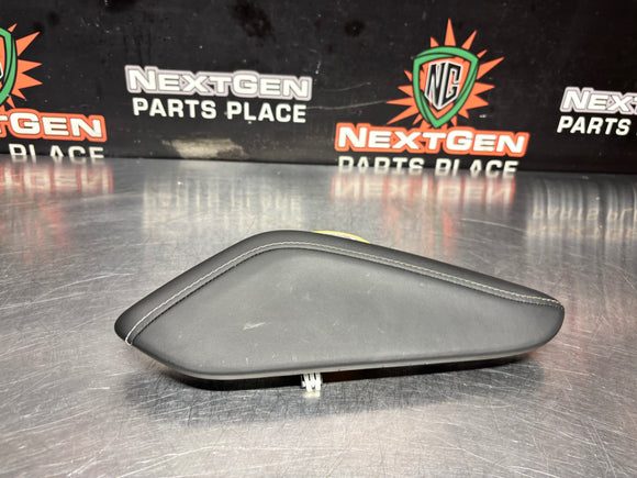 2019 CAMARO SS LH KNEE PAD CONSOLE TRIM GRAY STITCH OEM #1126