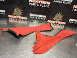 04-06 PONTIAC GTO CENTER CONSOLE TRIM PANELS RED OEM #1167