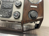 11-16 FORD F250 RADIO BEZEL WOOD GRAIN DC34-2504302-C OEM #637