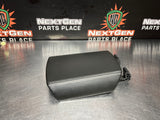 2010 CAMARO LEATHER CENTER CONSOLE LID W WHITE STITCH OEM #999