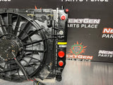 2007 C6 CORVETTE AUTOMATIC RADIATOR, FAN, AND CONDENSER OEM #998