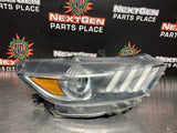 2015 FORD MUSTANG GT RH PASSENGER XENON HID HEADLIGHT OEM #824