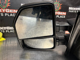 2019 FORD F350 LH DRIVER SIDE POWER FOLD w/ BLINDSPOT MIRROR OEM #4071