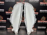 2010-2015 CAMARO SS LH AND RH SIDE DOOR LIGHTED INSERTS WHITE OEM #3908