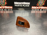 2008 GMC SIERRA 1500 EXT LH DRIVER REAR POWER WINDOW SWITCH WOODGRAIN OEM #917