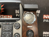 2015 FORD F350 RADIO BEZEL WOOD GRAIN DC34-2504302-C OEM #1236