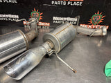 11-14 FORD MUSTANG GT ROUSH AXLE BACK ROUND TIPS EXHAUST OEM #1588