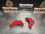 04-06 PONTIAC GTO SPICE RED ROCKER PANEL END CAP PAIR OEM #1027