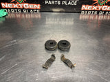 04-06 PONTIAC GTO RADIATOR RUBBER HOLD DOWN DONUTS WITH BRACKETS OEM #1522