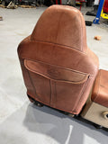08-10 F250 KING RANCH REAR CAPTIAN SEATS WITH CENTER CONSOLE OEM  #3849
