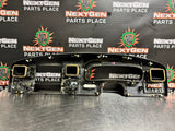 2007 FORD F250 BLK SILVER DASH RADIO CLUSTER BEZEL TRIM LOADED OEM #723