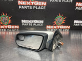 2012 FORD MUSTANG GT LH DRIVER SIDE VIEW MIRROR WHITE OEM #822