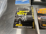 2011 FORD F350 OWNERS MANUAL OEM #711