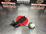 08 - 09 PONTIAC G8 GT FUEL DOOR GAS CAP COVER LID ASSEMBLY RED OEM 92213014 #948