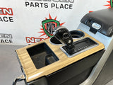 2011 F150 LARIAT CENTER CONSOLE WOOD GRAIN OEM #315