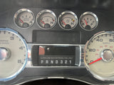 2010 FORD F350 SUPER DUTY INSTRUMENT GAUGE CLUSTER OEM #3677