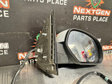 2011 GMC SIERRA 2500 6.6 RH PASSENGER SIDE MIRROR WHITE #1254