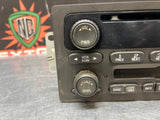 2004 GMC SIERRA 2500HD RADIO CD PLAYER OEM 15104156 #967