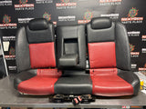 08-09 PONTIAC G8 REAR RED/BLACK LEATHER SEATS OEM #1590