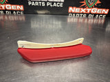 05 - 13 C6 CORVETTE DASH TRIM NEAR GLOVE BOX RED OEM #1080