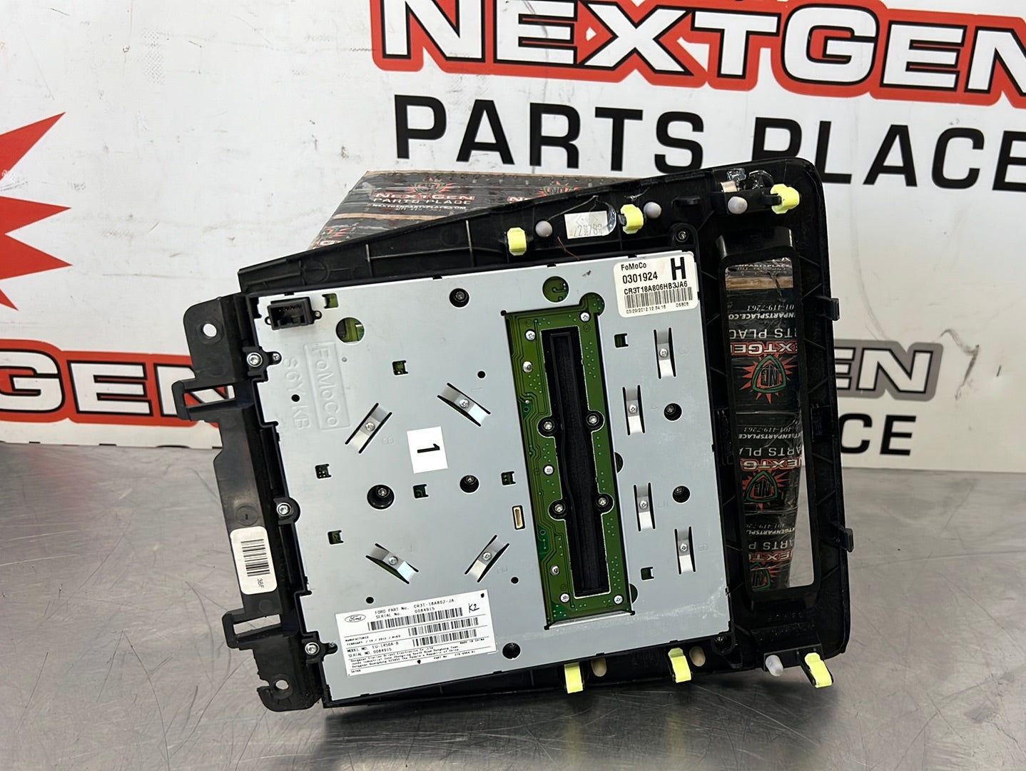2013 MUSTANG RADIO TEMPERATURE CONTROL PANEL CR3T-18A802-JA OEM