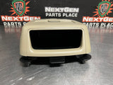 2009 FORD F350 ROOF OVERHEAD STORAGE CONSOLE TAN 1164017 OEM #985