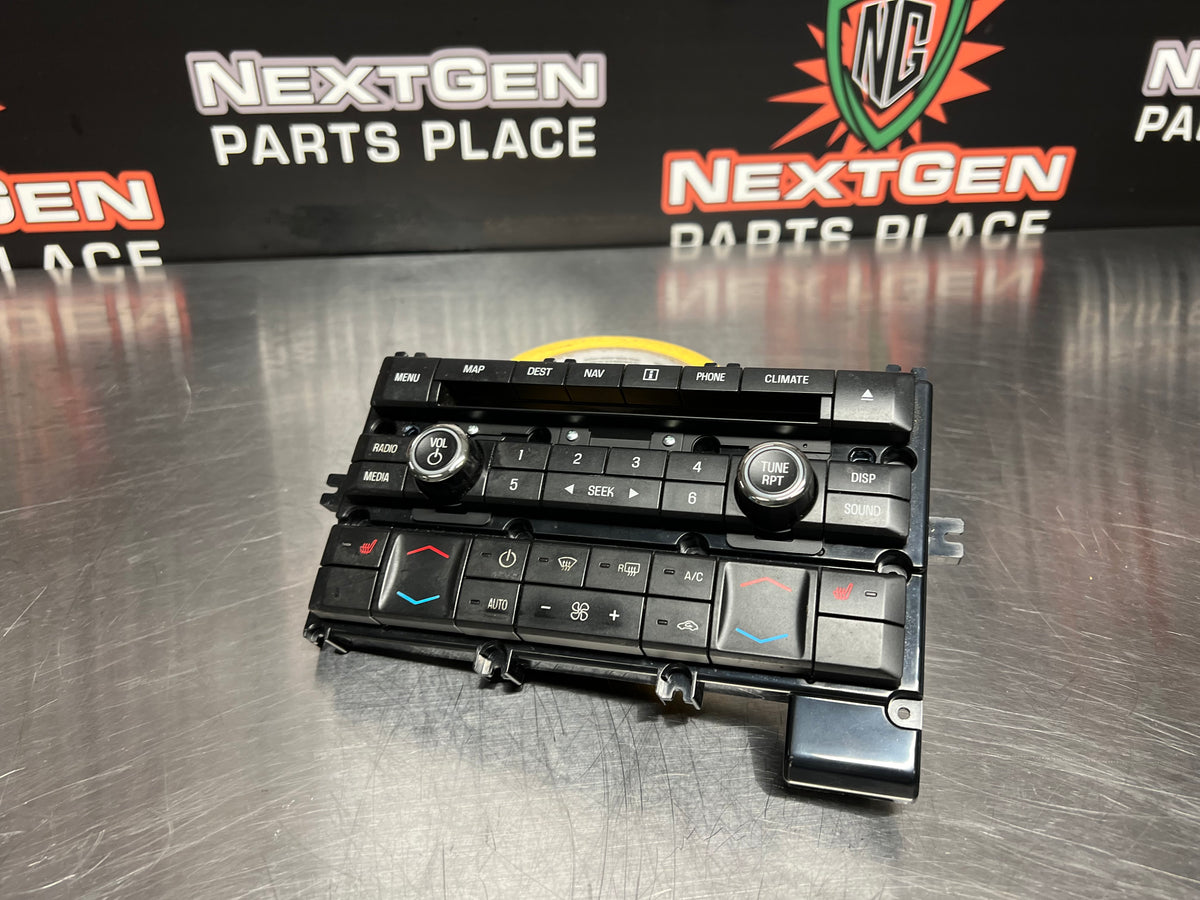 11-14 FORD MUSTANG GT RADIO AUDIO DUAL CLIMATE CONTROL PANEL MODULE #7 ...