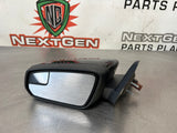 2012 FORD MUSTANG GT LH DRIVER SIDE VIEW MIRROR BLK OEM #532