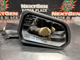 2016 FORD MUSTANG GT RH DRIVER SIDE VIEW MIRROR SILVER OEM #1630