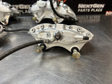 2011 CADILLAC CTS V FRONT 6 PISTON / REAR 4 PISTON BREMBO CALIPER SET OEM #1305