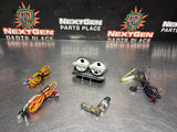 05 PONTIAC GTO AUTO METER CARBON GTO DUAL POD GAUGES FUEL / OIL PRESSURE #1269