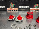 04-06 PONTIAC GTO PEDDERS FRONT RADIUS ROD BUSHING W  REAR CROSS BRACE BUSHINGS #1438