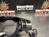 2007 C6 CORVETTE STEERING WHEEL TRIM WITH BUTTONS AND PADDLE SHIFTERS OEM #1255