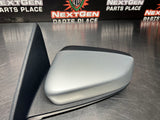 2011 FORD MUSTANG GT LH DRIVER SIDE VIEW MIRROR SILVER OEM #856