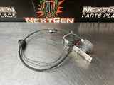 2008 C6 CORVETTE HATCH TRUNK RELEASE CABLE WITH BUTTON AND KEY OEM #1266