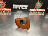 2008 GMC SIERRA 1500 EXT LH DRIVER REAR POWER WINDOW SWITCH WOODGRAIN OEM #917