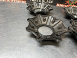 MOTO METAL GLOSS BLACK CENTER CAPS #3989