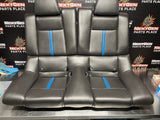2011 FORD MUSTANG GT REAR SEATS BLUE STRIPE #793