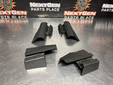 11-14 MUSTANG GT DRIVER/PASSENGER SEAT TRACK COVERS OEM #1176