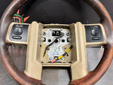 2008 FORD F250 KING RANCH STEERING WHEEL OEM #861