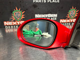 2004 PONTIAC GTO LH DRIVER SIDE MIRROR TORRID RED OEM #1027