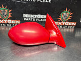 2006 PONTIAC GTO RH PASSENGER SIDE MIRROR TORRID RED OEM #1522